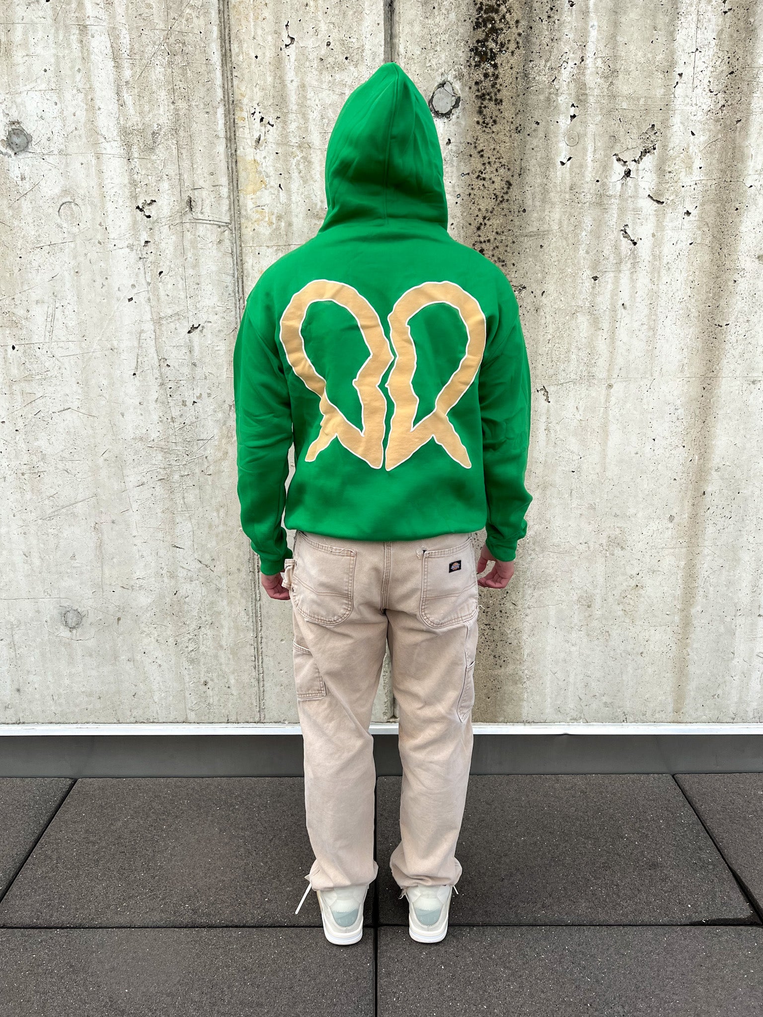 "God Bless all of the Realer Ones" Hoodie (Green)