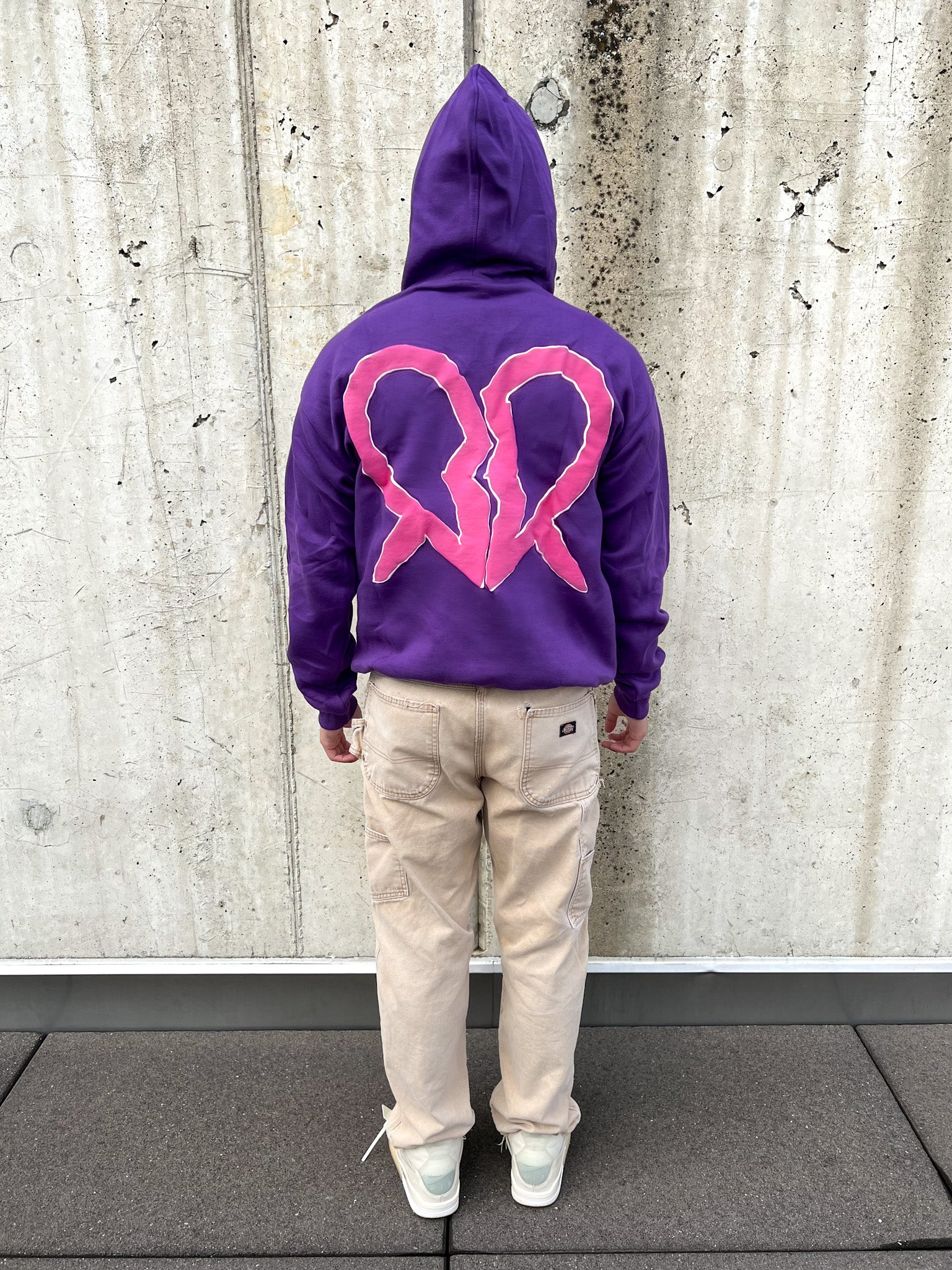 "God Bless all of the Realer Ones" Hoodie (Purple)